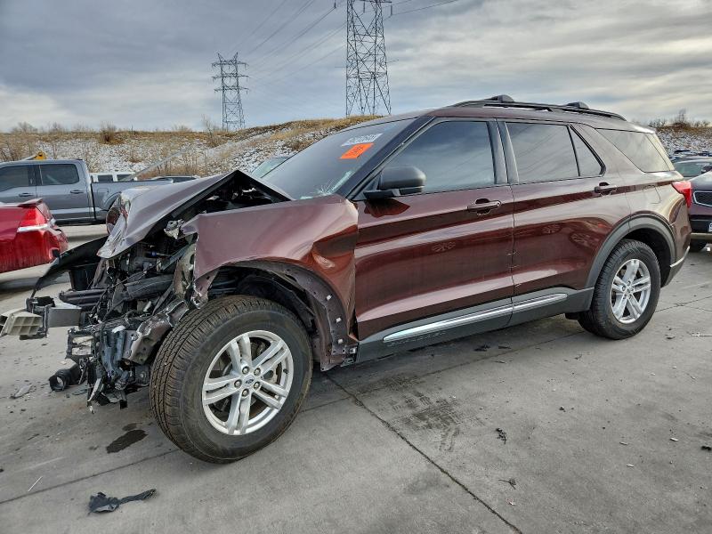 FORD EXPLORER X 2020 with VIN 1FMSK8DH8LGC19779 - Photo from auction