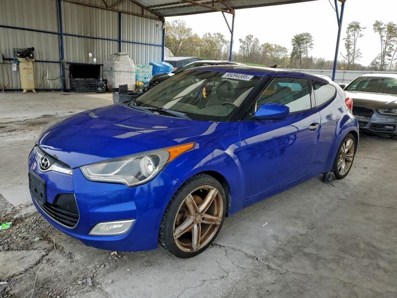 HYUNDAI VELOSTER 2013 with VIN KMHTC6AD2DU161176 - Photo from auction
