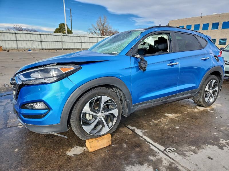 Photo 1 from auction – 2016 HYUNDAI TUCSON LIM with VIN KM8J3CA24GU143528