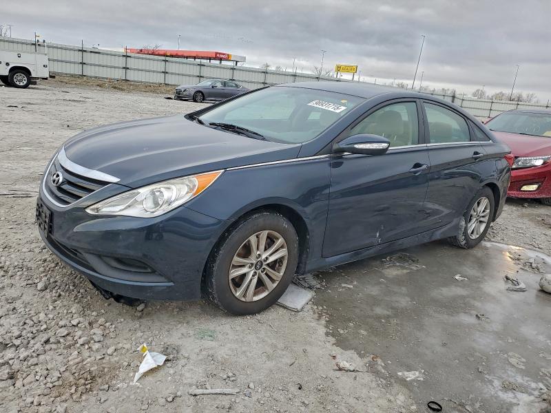 HYUNDAI SONATA GLS 2014 with VIN 5NPEB4AC1EH905552 - Photo from auction