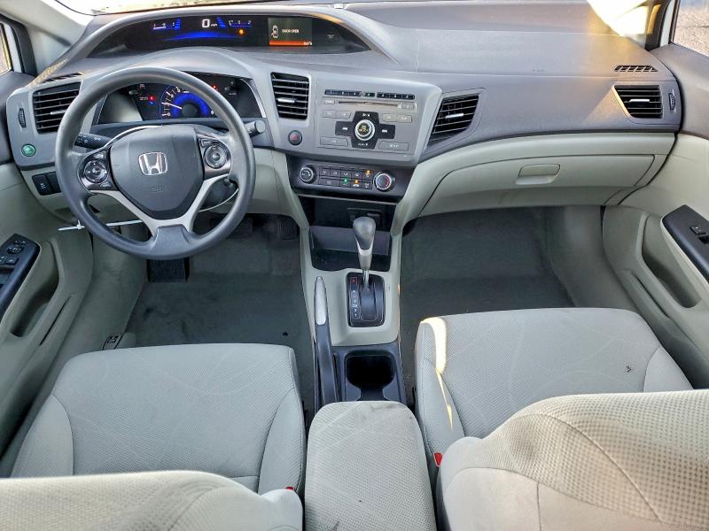 Photo 8 from auction – 2012 HONDA CIVIC LX with VIN 19XFB2F57CE386592
