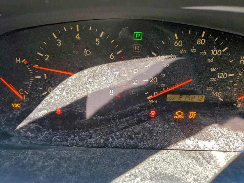 Photo 9 from auction – 2000 LEXUS ES with VIN JT8BF28G5Y5084415
