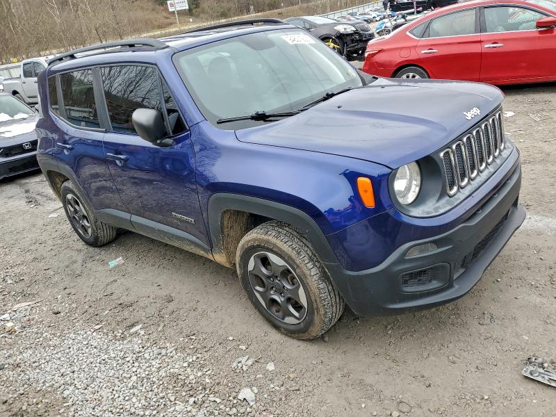 Photo 4 from auction – 2018 JEEP RENEGADE S with VIN ZACCJBAB8JPH11365