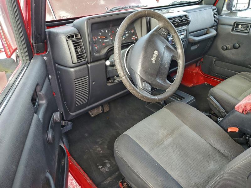 Photo 8 from auction – 2005 JEEP WRANGLER X with VIN 1J4FA39SX5P363878