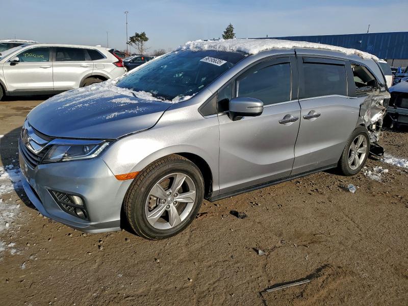 HONDA ODYSSEY EX 2020 with VIN 5FNRL6H77LB044019 - Photo from auction