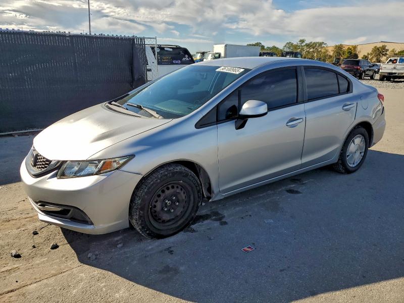 Photo 1 from auction – 2013 HONDA CIVIC LX with VIN 19XFB2F51DE040796