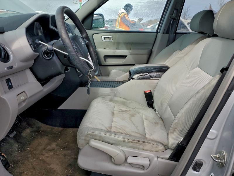 Photo 7 from auction – 2013 HONDA PILOT LX with VIN 5FNYF4H22DB079824
