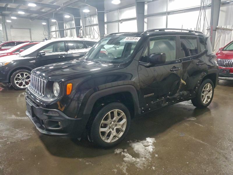 JEEP RENEGADE L 2018 with VIN ZACCJBBB6JPH64628 - Photo from auction