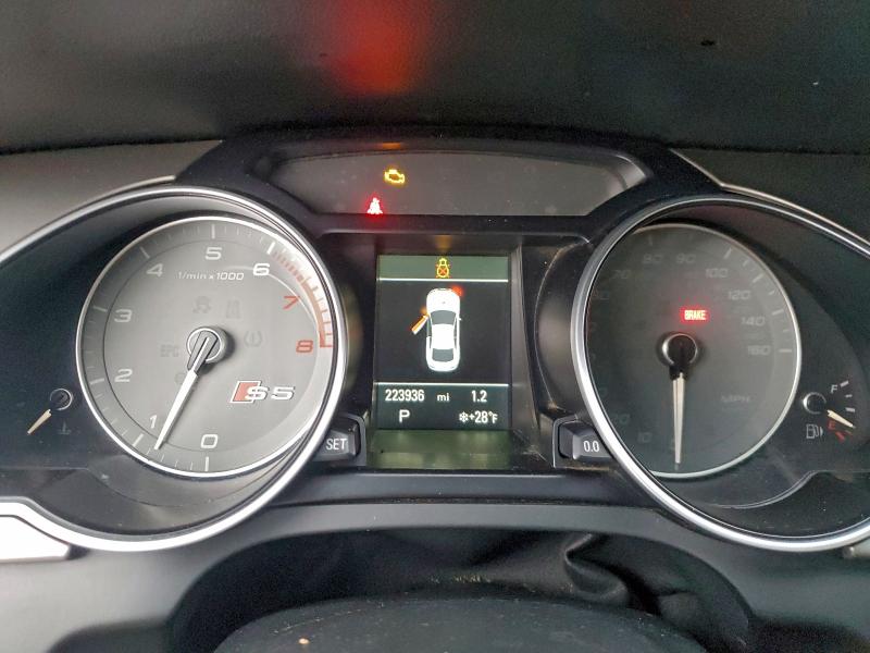Photo 9 from auction – 2014 AUDI S5 PREMIUM with VIN WAUCGAFR0EA075073