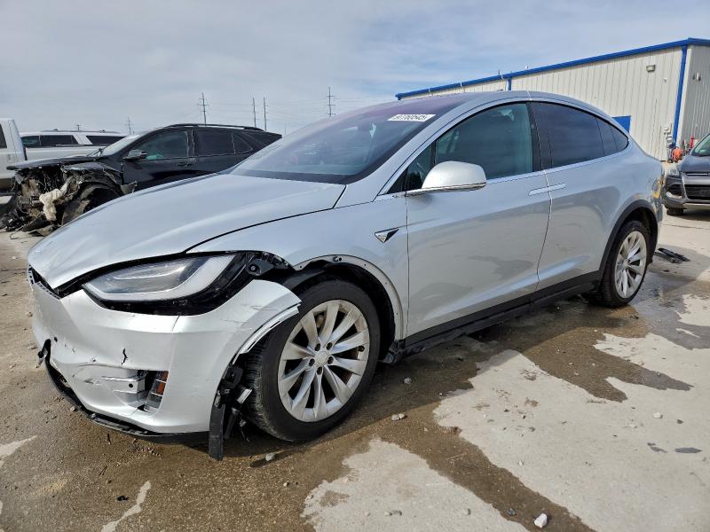TESLA MODEL X 2018 with VIN 5YJXCDE21JF101252 - Photo from auction