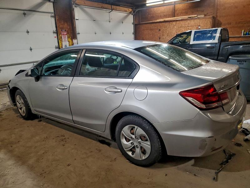 Photo 2 from auction – 2013 HONDA CIVIC LX with VIN 2HGFB2F57DH526664