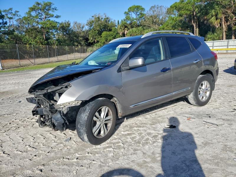 NISSAN ROGUE S 2013 with VIN JN8AS5MT8DW503394 - Photo from auction