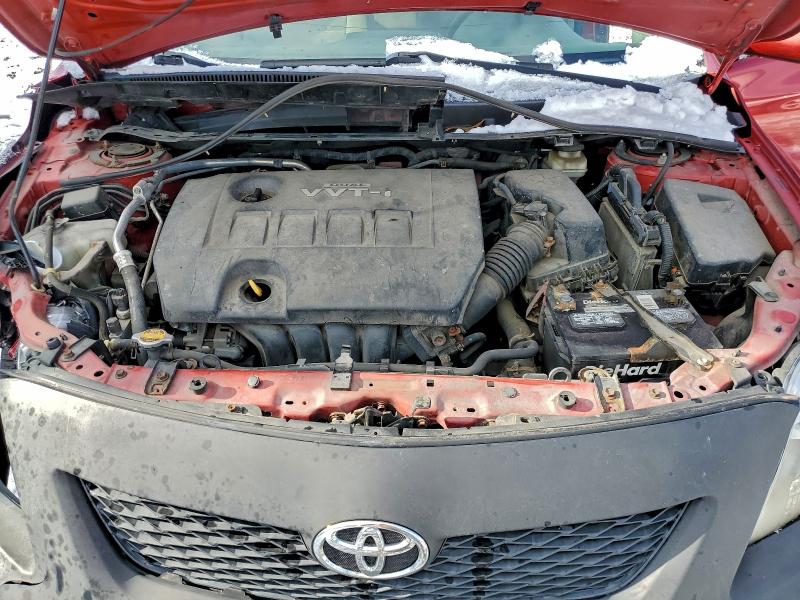 Photo 11 from auction – 2009 TOYOTA COROLLA BA with VIN 2T1BU40E49C174687