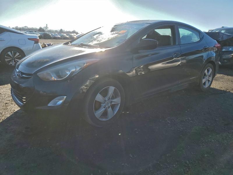 HYUNDAI ELANTRA GL 2012 with VIN KMHDH4AE1CU376985 - Photo from auction