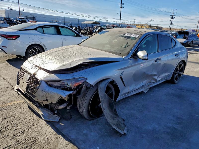 GENESIS G70 PRESTI 2019 with VIN KMTG44LA8KU017771 - Photo from auction