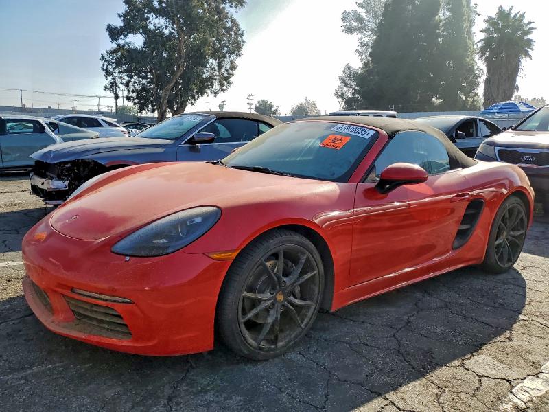 PORSCHE BOXSTER BA 2021 with VIN WP0CA2A82MS210653 - Photo from auction