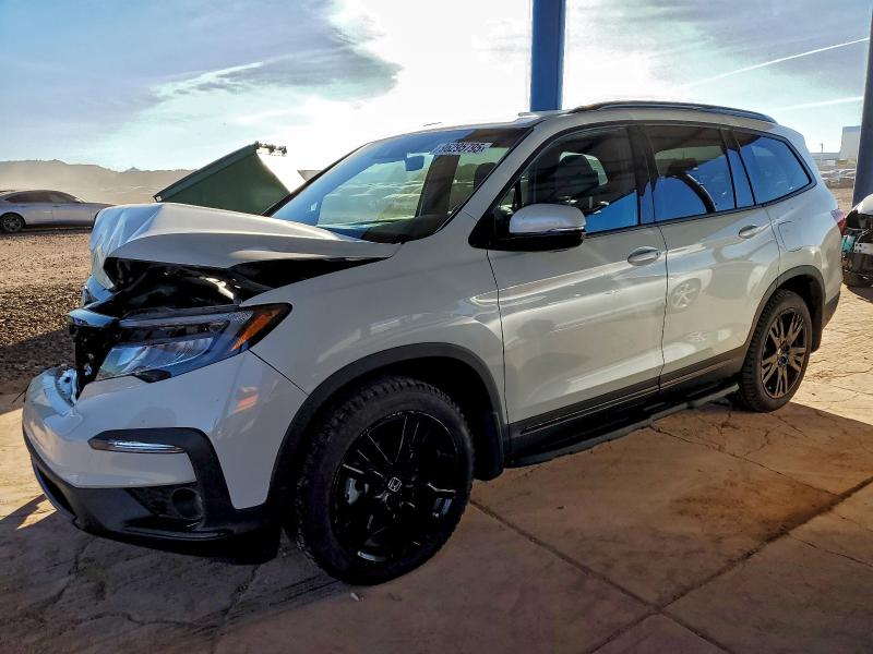 HONDA PILOT BLAC 2022 with VIN 5FNYF6H71NB006341 - Photo from auction