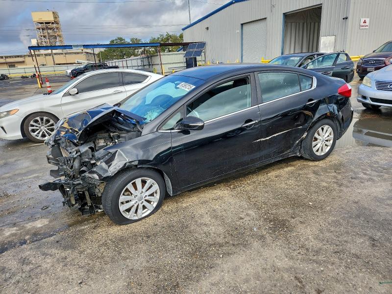 KIA FORTE EX 2014 with VIN KNAFX4A86E5051673 - Photo from auction