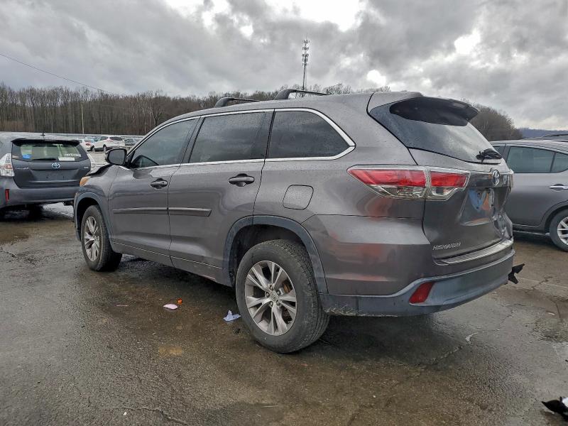 Photo 2 from auction – 2015 TOYOTA HIGHLANDER with VIN 5TDZKRFH5FS095986