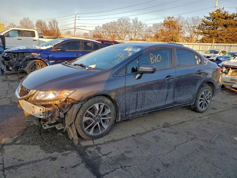 HONDA CIVIC EX 2015 with VIN 19XFB2F81FE027091 - Photo from auction