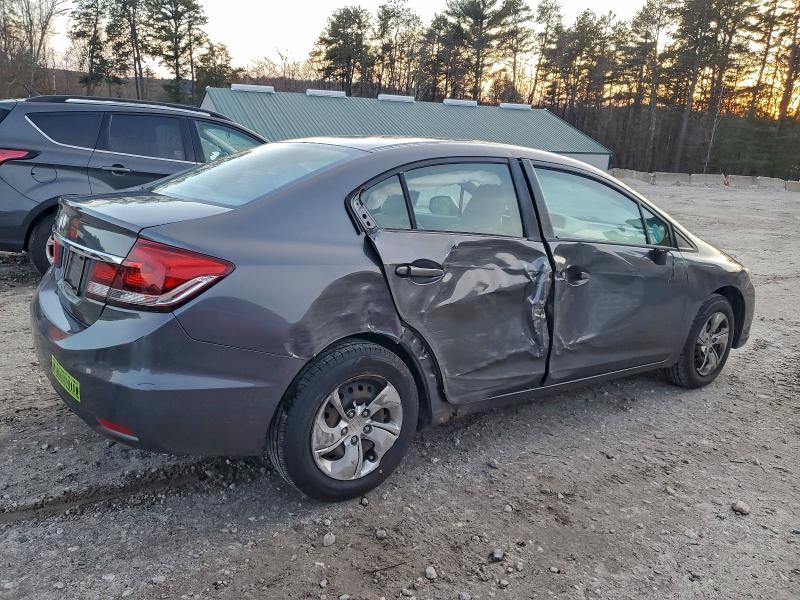 Photo 3 from auction – 2013 HONDA CIVIC LX with VIN 19XFB2F58DE215755