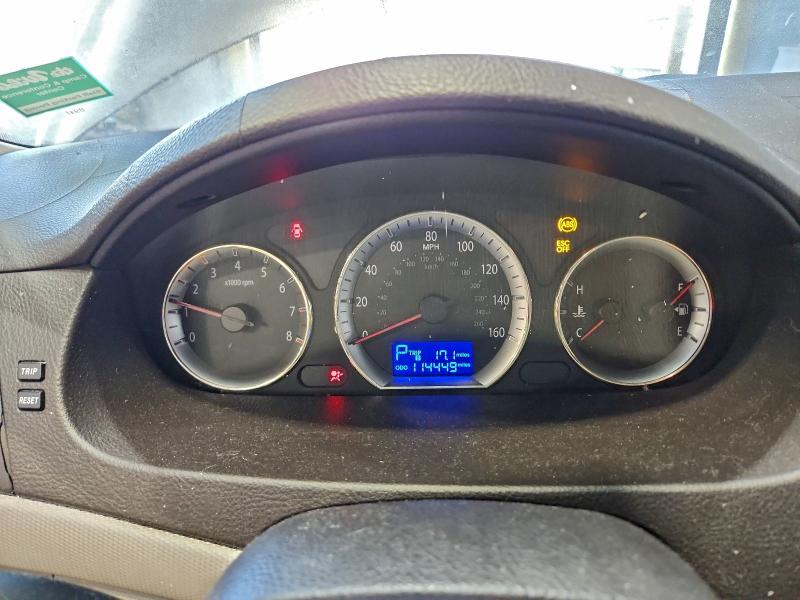 Photo 9 from auction – 2009 HYUNDAI SONATA with VIN 5NPET46C09H535691