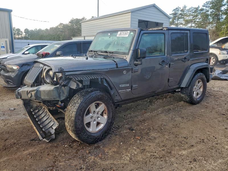 JEEP WRANGLER U 2018 with VIN 1C4BJWDG7JL838865 - Photo from auction