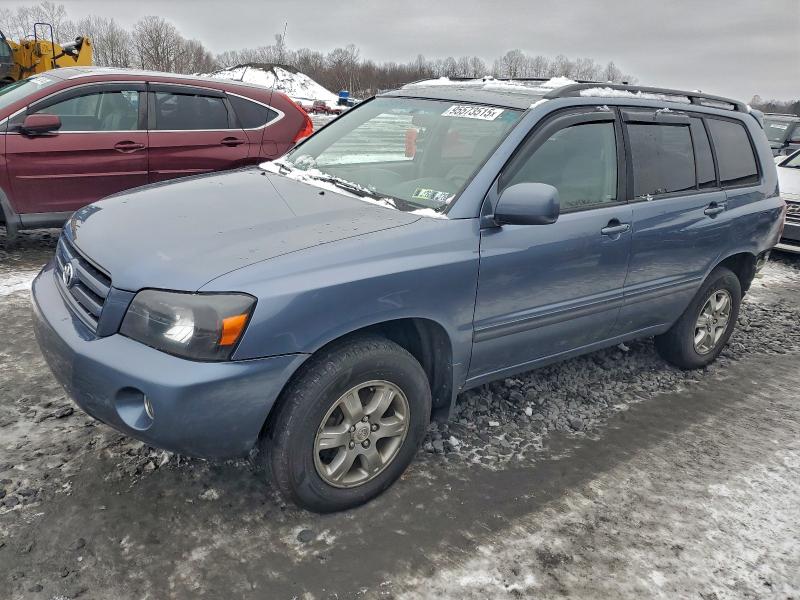 TOYOTA HIGHLANDER 2007 with VIN JTEEP21A670222973 - Photo from auction