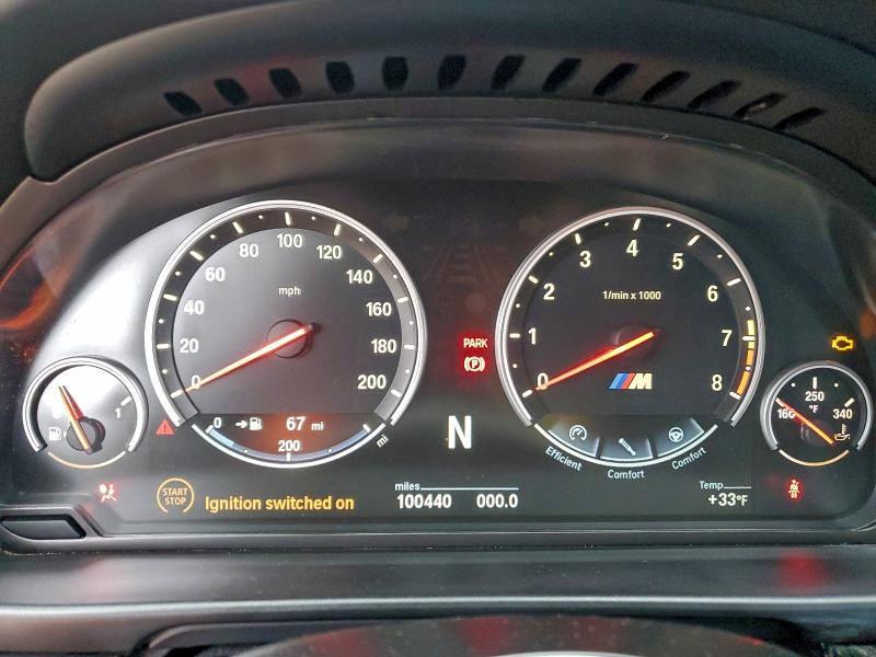 Photo 9 from auction – 2014 BMW M5 with VIN WBSFV9C52ED097279