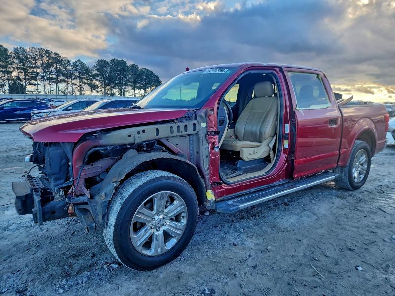 FORD F150 2018 with VIN 1FTEW1CG7JFE55980 - Photo from auction