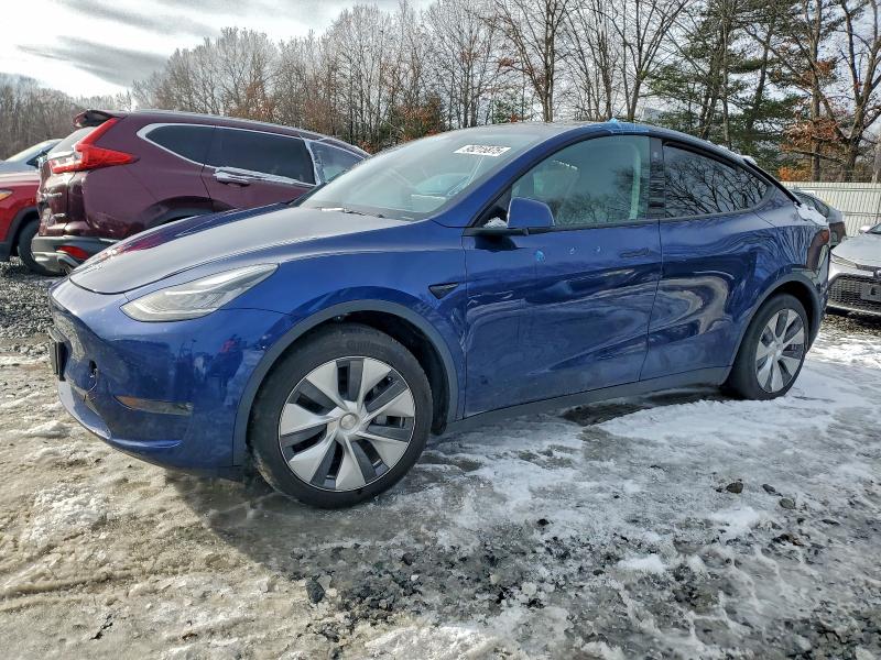 TESLA MODEL Y 2022 with VIN 7SAYGDEE0NA014743 - Photo from auction