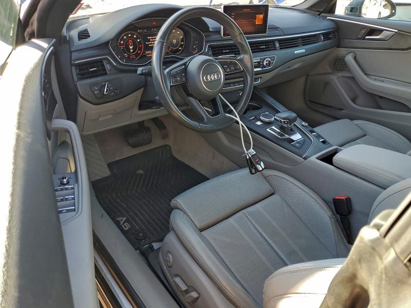 Photo 8 from auction – 2018 AUDI A5 PREMIUM with VIN WAUYNGF59JN000922