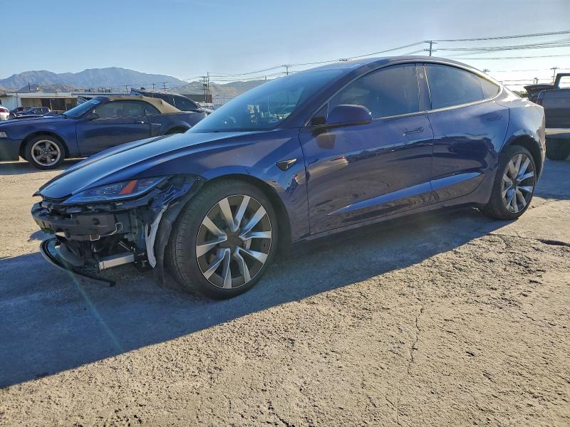 TESLA MODEL 3 2024 with VIN 5YJ3E1EA2RF752691 - Photo from auction