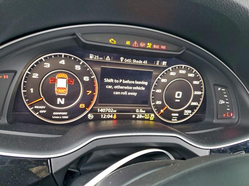 Photo 9 from auction – 2017 AUDI Q7 PREMIUM with VIN WA1LAAF75HD019484