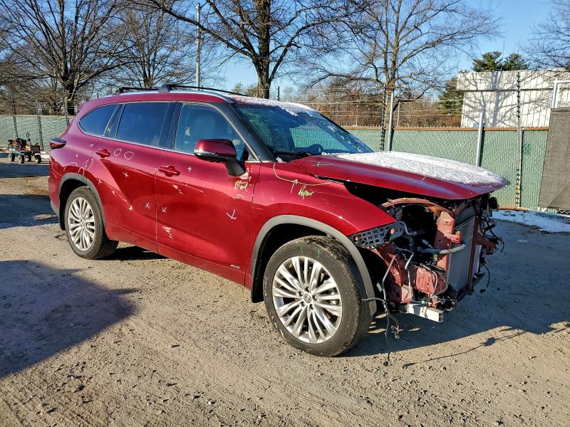 Photo 4 from auction – 2023 TOYOTA HIGHLANDER with VIN 5TDEBRCH3PS114099
