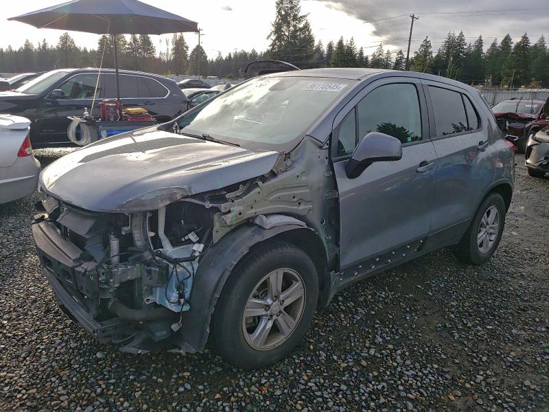 CHEVROLET TRAX LS 2020 with VIN 3GNCJKSB6LL294894 - Photo from auction