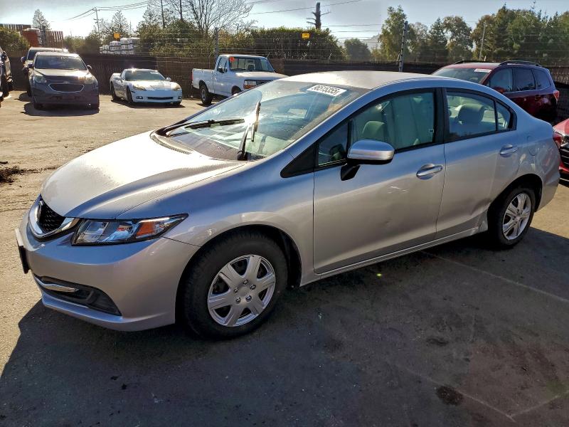 Photo 1 from auction – 2015 HONDA CIVIC LX with VIN 2HGFB2F51FH523911