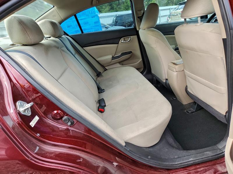 Photo 10 from auction – 2013 HONDA CIVIC LX with VIN 19XFB2F54DE047094