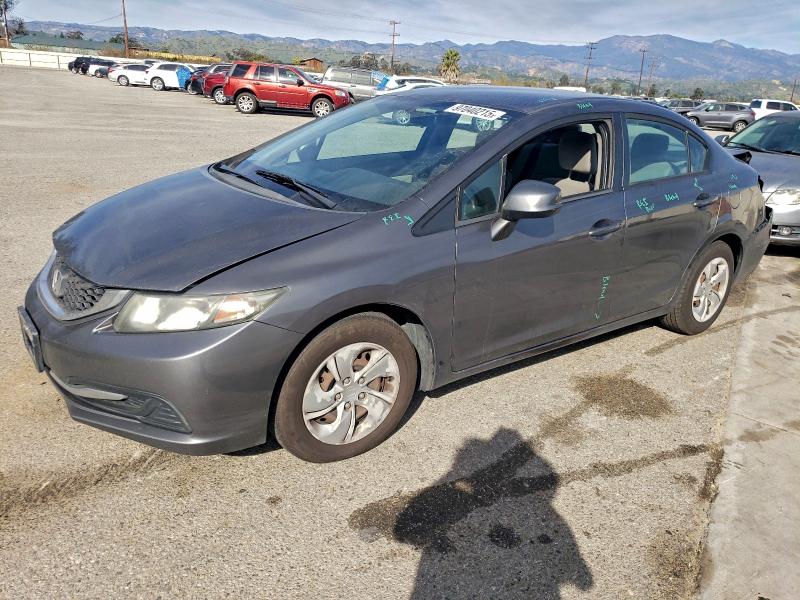 HONDA CIVIC LX 2013 with VIN 2HGFB2F51DH515420 - Photo from auction