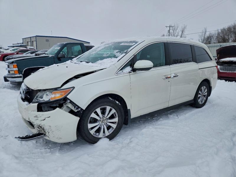 HONDA ODYSSEY EX 2015 with VIN 5FNRL5H4XFB097849 - Photo from auction