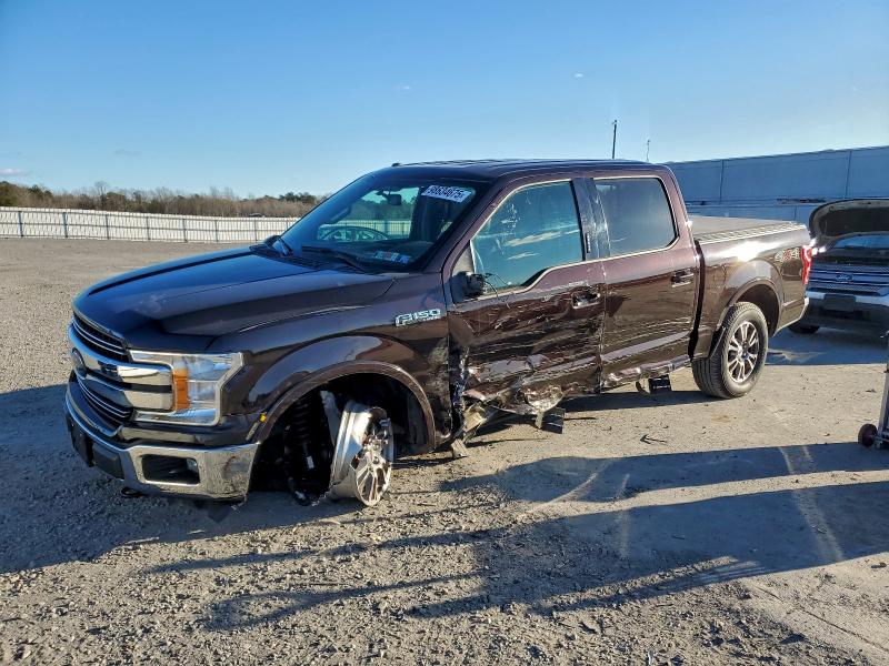FORD F150 SUPER 2018 with VIN 1FTEW1E59JFC80319 - Photo from auction