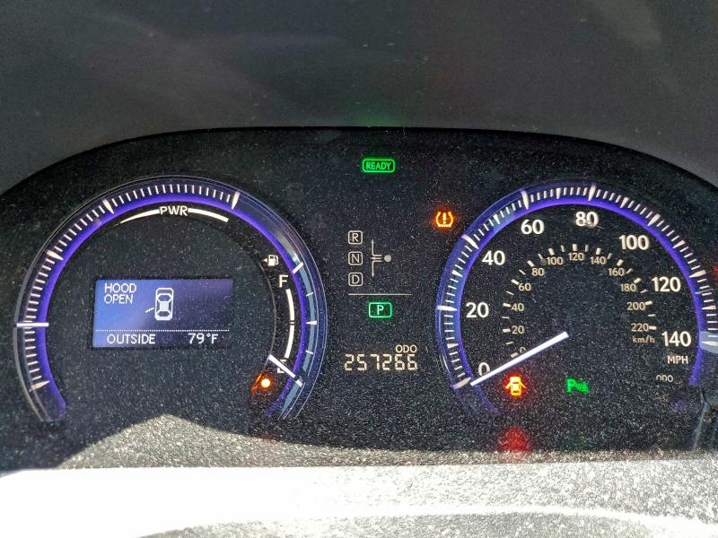 Photo 9 from auction – 2010 LEXUS HS 250H with VIN JTHBB1BA1A2015612