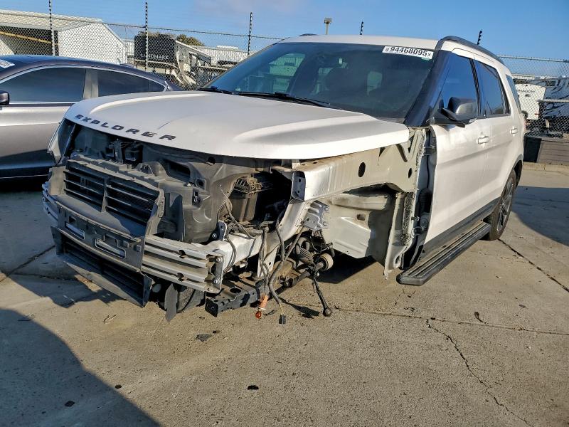 FORD EXPLORER X 2017 with VIN 1FM5K7D80HGD55791 - Photo from auction
