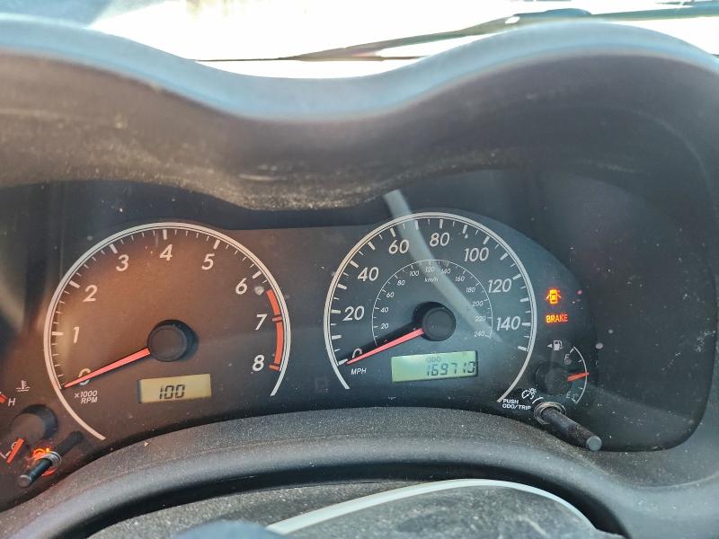 Photo 9 from auction – 2009 TOYOTA COROLLA BA with VIN 2T1BU40E29C019331
