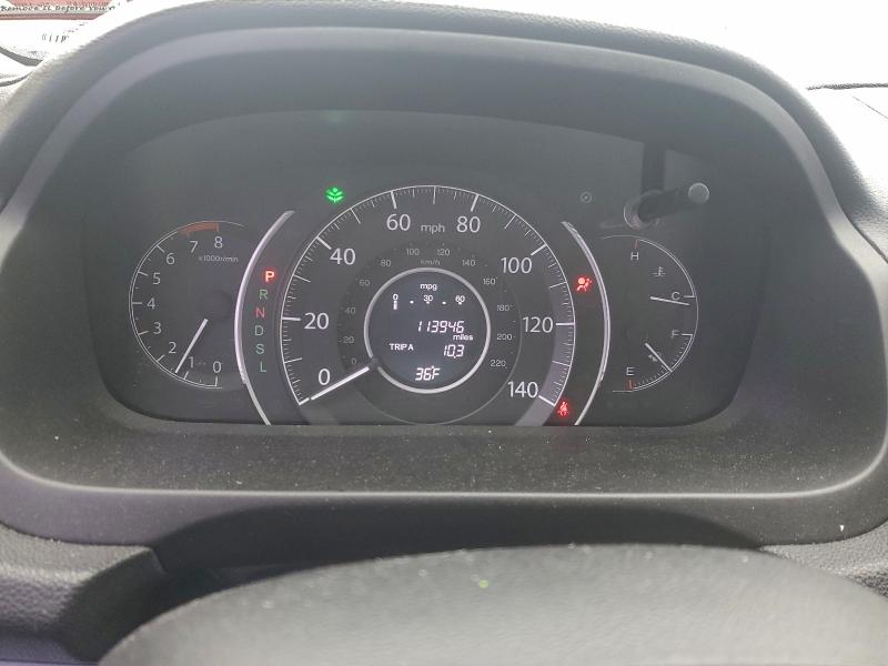 Photo 9 from auction – 2015 HONDA CR-V EX with VIN 2HKRM4H51FH657825