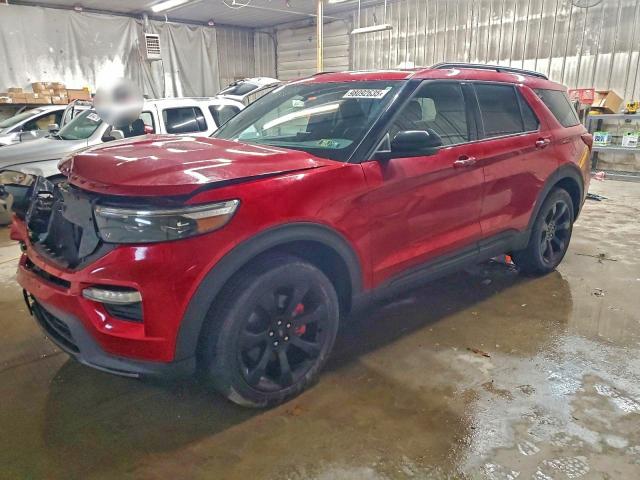 FORD EXPLORER S 2023 with VIN 1FM5K8GC2PGA64004 - Photo from auction