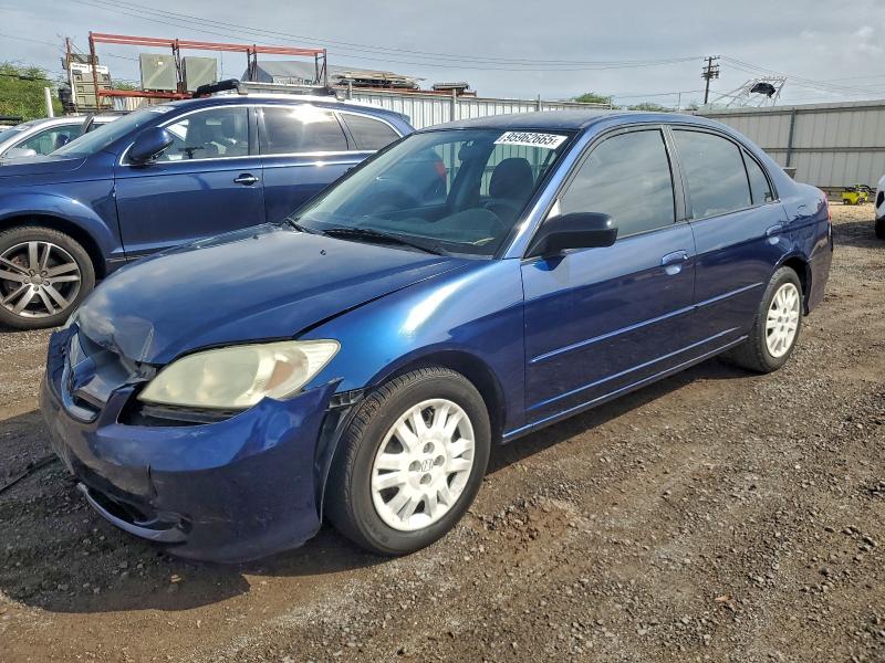 Photo 1 from auction – 2005 HONDA CIVIC LX with VIN 2HGES16565H534522