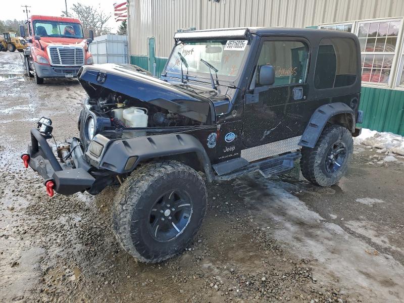 Photo 1 from auction – 2005 JEEP WRANGLER X with VIN 1J4FA39S25P384210