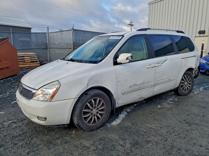 KIA SEDONA EX 2011 with VIN KNDMH4C78B6393093 - Photo from auction