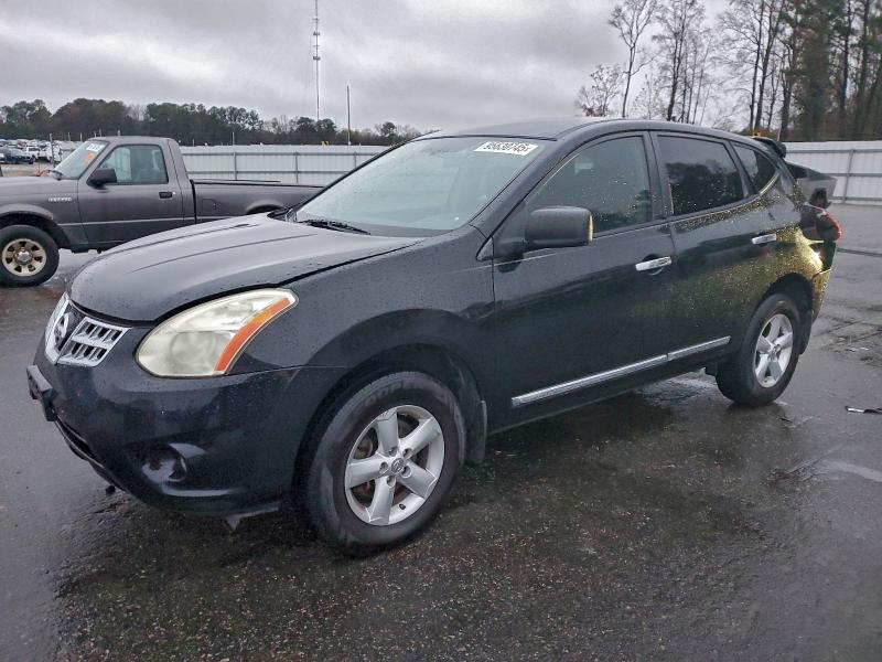 NISSAN ROGUE S 2012 with VIN JN8AS5MT6CW287687 - Photo from auction